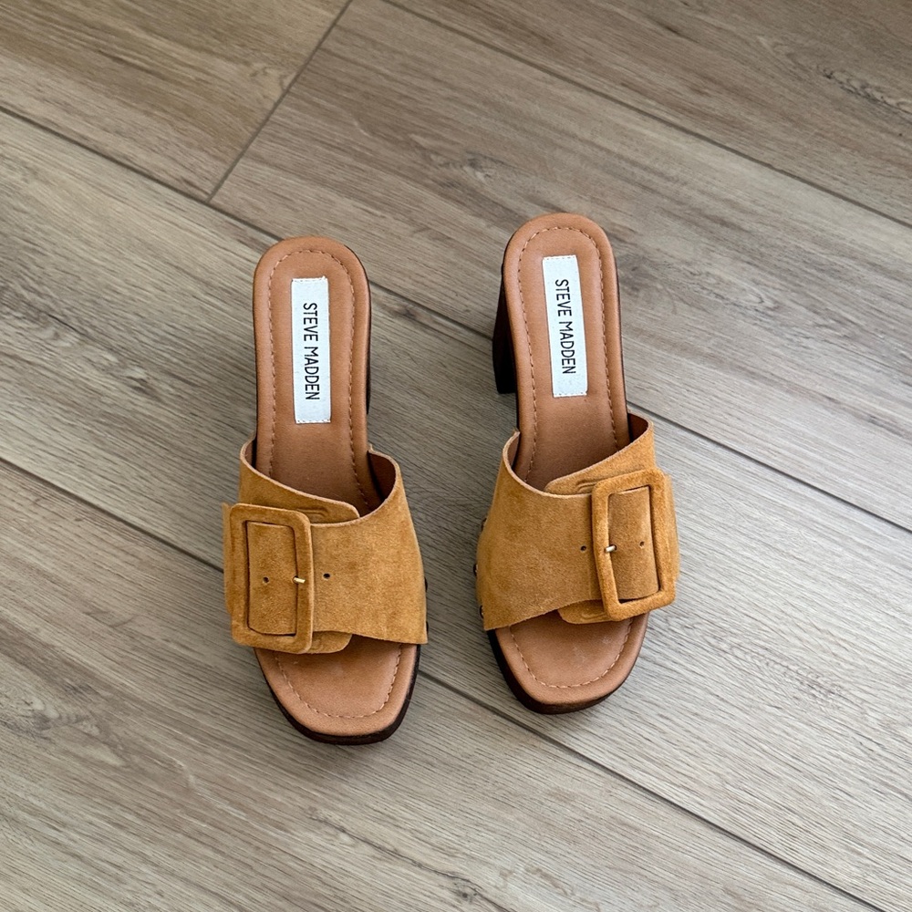 Steve Madden Women's Suede Mules